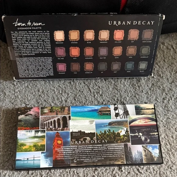 Urban Decay Born to Run Eyeshadow Palette with Multicolor Design - Picture 3 of 3